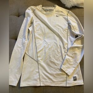 Nike Men’s Pro-Combat Dri-Fit Fitted Long Sleeve Shirt M